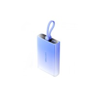Батарея універсальна Vention 10000mAh 22,5W PD, USB-A, USB-C In/Out, Lightning In/Out, LED display, Blue (FHZL0)