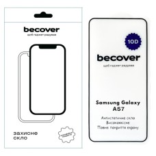 Скло захисне BeCover 10D Samsung Galaxy A57 SM-A576 Black (714919)