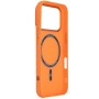 Чохол до мобільного телефона Armorstandart LikeCarbon2 MagCase Apple iPhone 17 Pro Kevlar Orange (ARM88556)