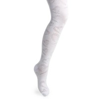 Колготки дитячі BNM ажурні в сердечка (M0C0301-1317-3G-white)