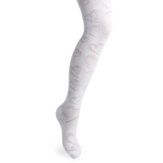 Колготки дитячі BNM ажурні в сердечка (M0C0301-1317-3G-white)