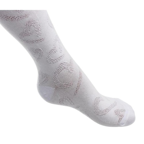 Колготки дитячі BNM ажурні в сердечка (M0C0301-1317-3G-white)