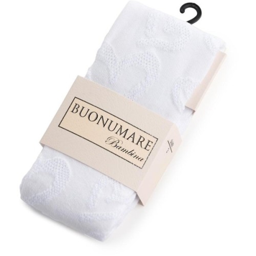 Колготки дитячі BNM ажурні в сердечка (M0C0301-1317-3G-white)