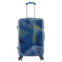 Валіза Semi Line Pattern 24" M Blue (T5652-2)