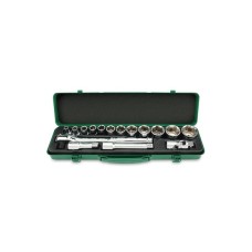 Набір інструментів Toptul з тріскачкою 1/2" 16шт. (6-гр.) (GCAD1601)