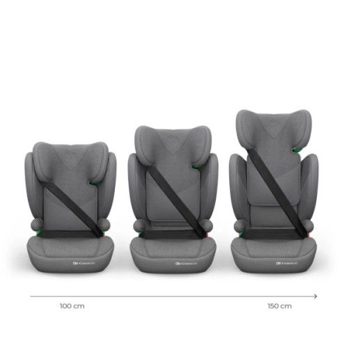 Автокрісло Kinderkraft Junior Fix 2 Plus i-Size Grey (KCJUFI20GRYPL0N) (5902533931156)