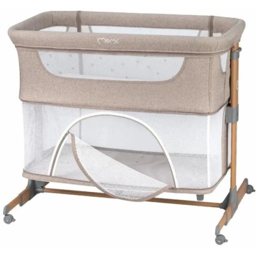 Ліжечко MoMi приставне SMART BED, beige (LOZE00001)