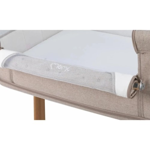 Ліжечко MoMi приставне SMART BED, beige (LOZE00001)