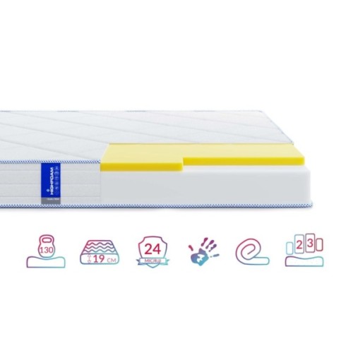 Матрац Highfoam Obeliks Teos скрутка, анатомічний двосторонній 180 x 190 см (4820001180053)