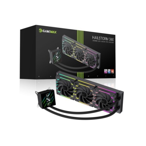 Кулер до процесора Gamemax HAILSTORM 360 BK