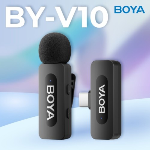 Мікрофон Boya BY-V10 Type-C Black (BY-V10)