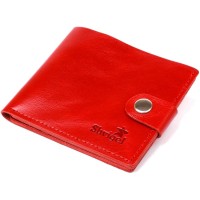 Портмоне Shvigel Шкіряне Червоне (16461)