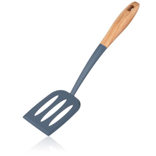 Лопатка кухонна Ardesto Midori, 34.5см, нейлон, дерево, синій (AR2124PG)