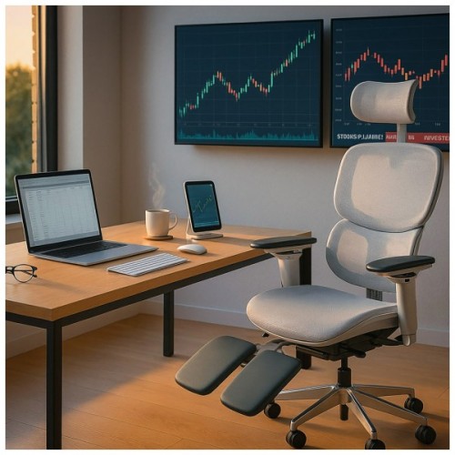 Офісне крісло Mealux D2 Air Plus Grey (HF-D2 Plus M/G)