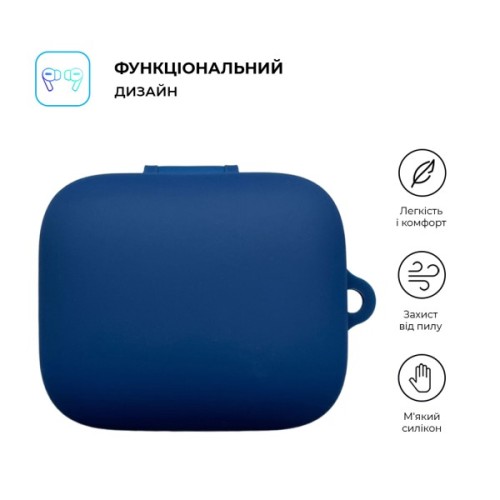 Чохол для навушників Armorstandart Hang Case для OPPO Enco X3i Dark Blue (ARM80043)