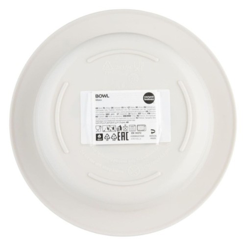 Тарілка дитяча Canpol babies CUTE ANIMALS мисочка пластикова, помаранчева (4/412_ora)