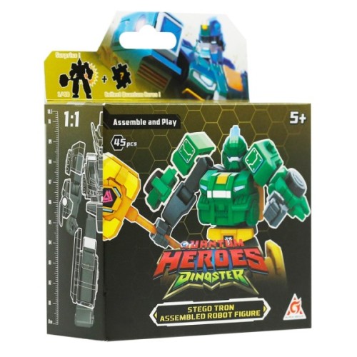 Конструктор Dinoster Робот - Стего Трон (EU580881A-4)