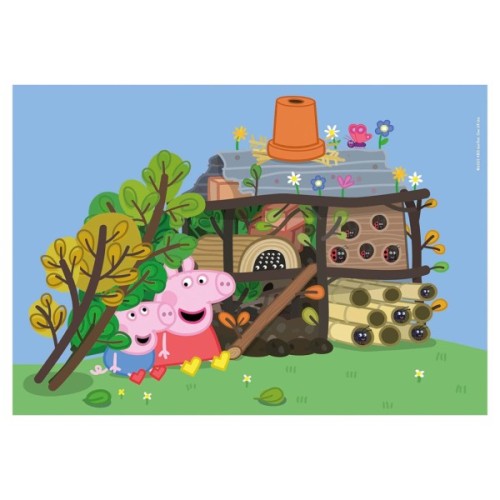 Пазл Clementoni 2 в 1 Peppa Pig, 2 по 60 елементів (21622)