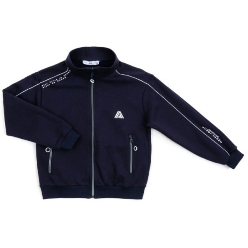 Спортивний костюм дитячий A-Yugi на блискавці (7052-146B-blue)