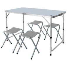 Набір кемпінгових меблів Neo Tools стіл + 4 стільці 6.9 кг (63-159)
