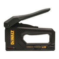 Степлер будівельний DeWALT CARBON FIBRE для скоб типу "G" 6-14мм, цвяхів типу "J" 12, 15мм. (DWHT80276-0)