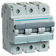 Автоматичний вимикач Hager 3-п. C 100А (10kA) (B) (HLF390S)