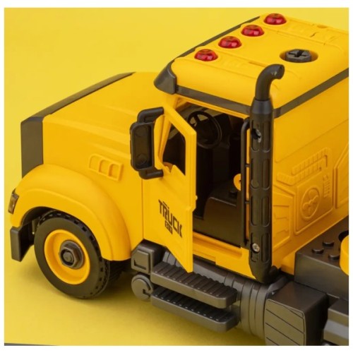 Конструктор Otamanko АВТОКОНСТРУКТОР Вантажівка тягач з екскаватором (YW9085C)