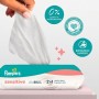 Дитячі вологі серветки Pampers Sensitive 2 x 80 шт(160 шт) (8006530135252)
