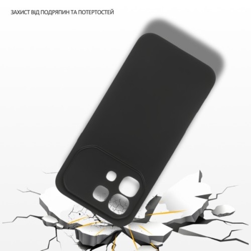 Чохол до мобільного телефона BeCover Silicone Infinix Note 60 (X6879) Black (716043)
