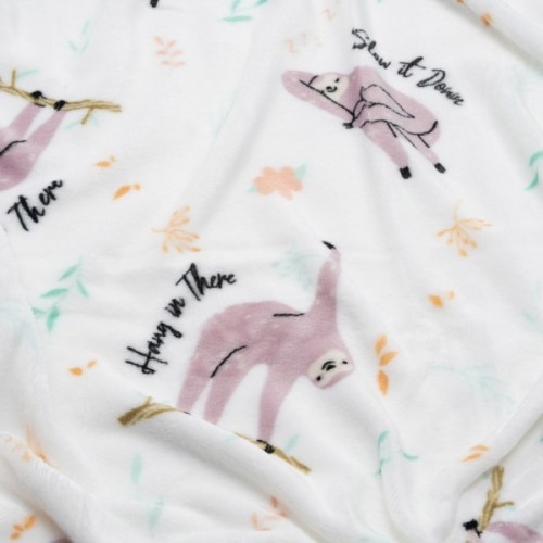 Плед Ardesto Flannel 100% поліестер, лінивці 160х200 см (ART0115PB)