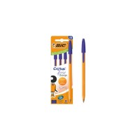 Ручка масляна Bic Оранж, синя, 4 шт (bc516336)