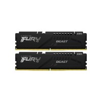 Модуль пам'яті для комп'ютера DDR5 128GB (2x64GB) 5600 MHz Beast Black Kingston Fury (ex.HyperX) (KF556C40BBK2-128)
