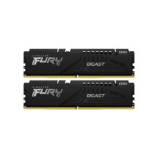 Модуль пам'яті для комп'ютера DDR5 128GB (2x64GB) 5600 MHz Beast Black Kingston Fury (ex.HyperX) (KF556C40BBK2-128)