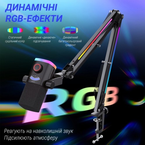 Мікрофон Fifine AM8PROT USB/XLR Black (AM8PROT)