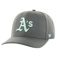 Кепка 47 Brand DP OAKLAND ATHLETICS B-CLZOE18WBP-CC графіт, бірюзовий (196895641197)