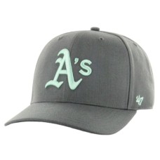 Кепка 47 Brand DP OAKLAND ATHLETICS B-CLZOE18WBP-CC графіт, бірюзовий (196895641197)