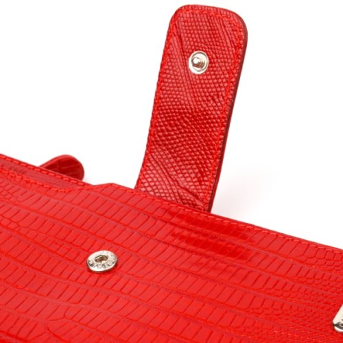 Гаманець Canpellini З натуральної шкіри Червоний (21646)