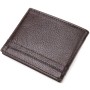 Гаманець Canpellini Затискач з натуральної шкіри Коричневий (21517)