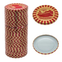 Кришка для банки Хуторянка закаточна 50 шт