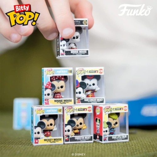 Фігурка Funko Pop набір Bitty Pop! серії Дісней (4 фігурки асортименті) (76340)