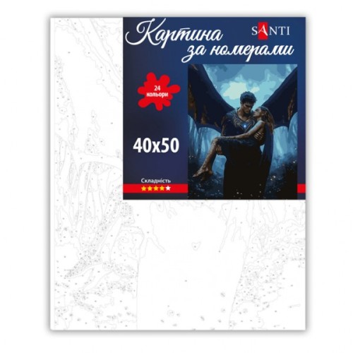 Картина по номерам Santi Шипи та троянди Порятунок 40х50 с (955060)