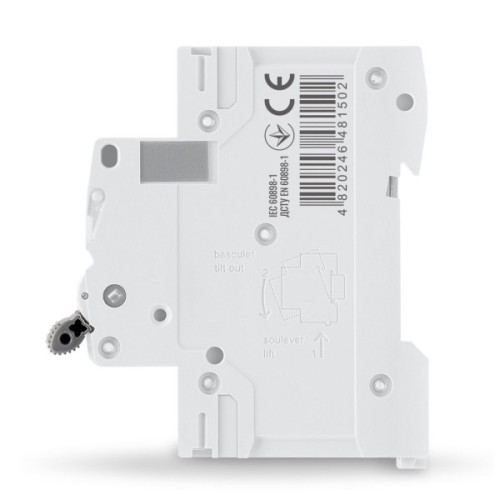 Автоматичний вимикач Videx RS6  2п 32А 6кА С (VF-RS6-AV2C32)