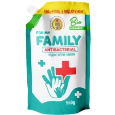 Рідке мило For My Family Антибактеріальне 560 г (4260637721884)