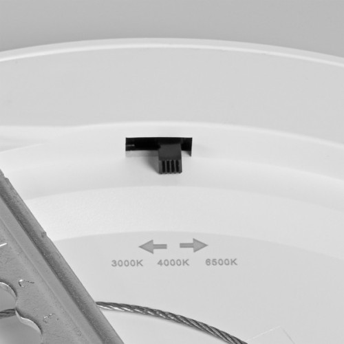 Світильник Videx DL6R 12W 3000K-4000K-6500K White (VL-DL6R-12CW)