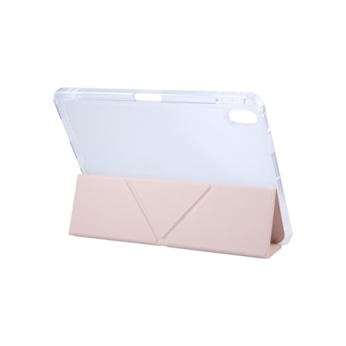 Чохол до планшета BeCover Ultra Slim Origami Transparent Apple iPad 10.9" 2022/24/11" 2025 Pink (712940)