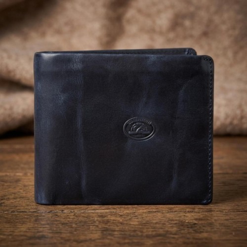 Портмоне Tony Perotti Arno з натуральної шкіри crazy horse 533 Темно-синє (90393)