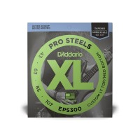 Струни для гітари D'Addario XL ProSteels Bass Custom Light Top/Medium Bottom (43-107) (EPS300)