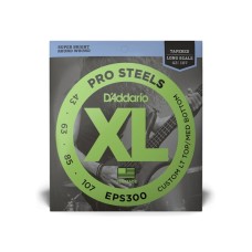 Струни для гітари D'Addario XL ProSteels Bass Custom Light Top/Medium Bottom (43-107) (EPS300)