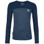 Лонгслів Ortovox 150 Cool Logo Ls Wmn deep ocean - S - темно-синій (025.001.1222)