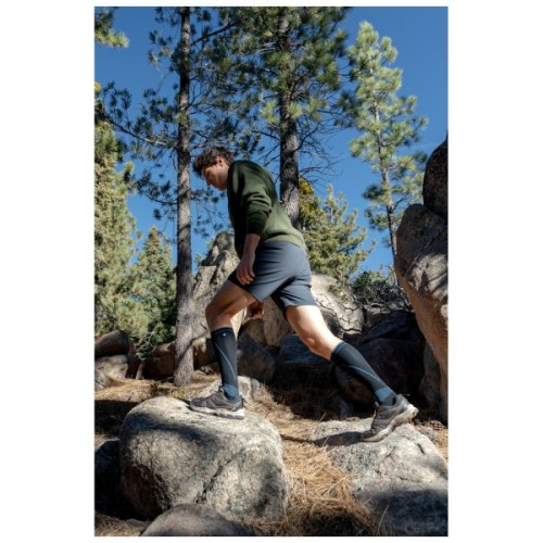 Водонепроникні шкарпетки Dexshell Longlite Socks 2.0, блакитні смужки L (43-46) (DS72506JBB-L)